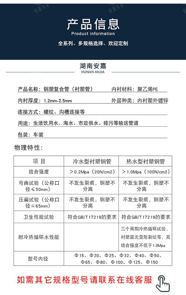 塑钢复合管