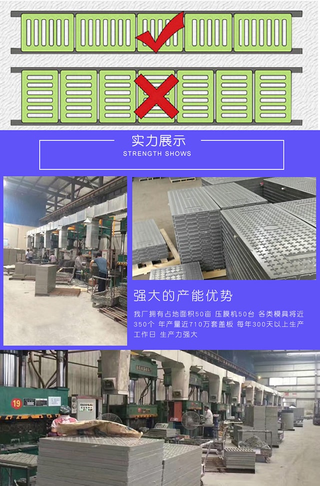 农村改厕复合树脂盖板
