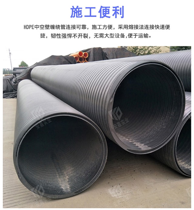 HDPE中空壁缠绕管