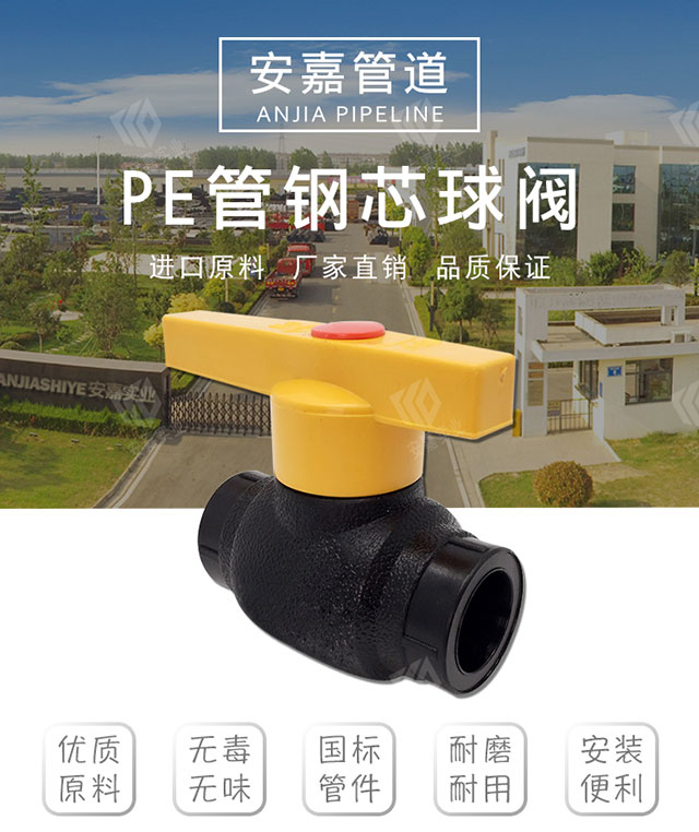 PE管钢丝球阀