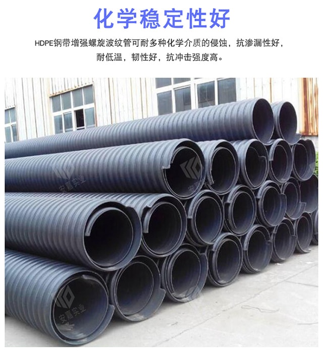 钢带增强螺旋波纹管