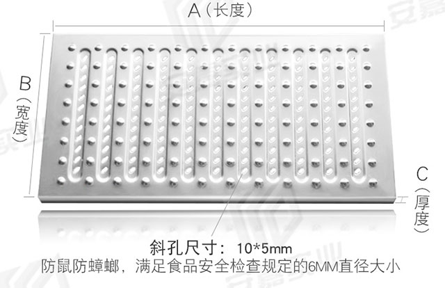201/304不锈钢沟盖板8